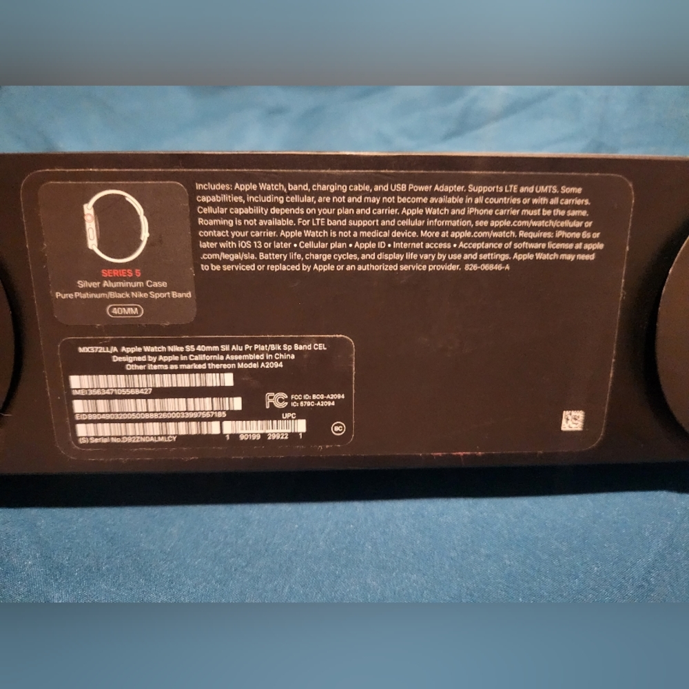 Apple Nike series 5 watch with gps - Picture 3 of 5